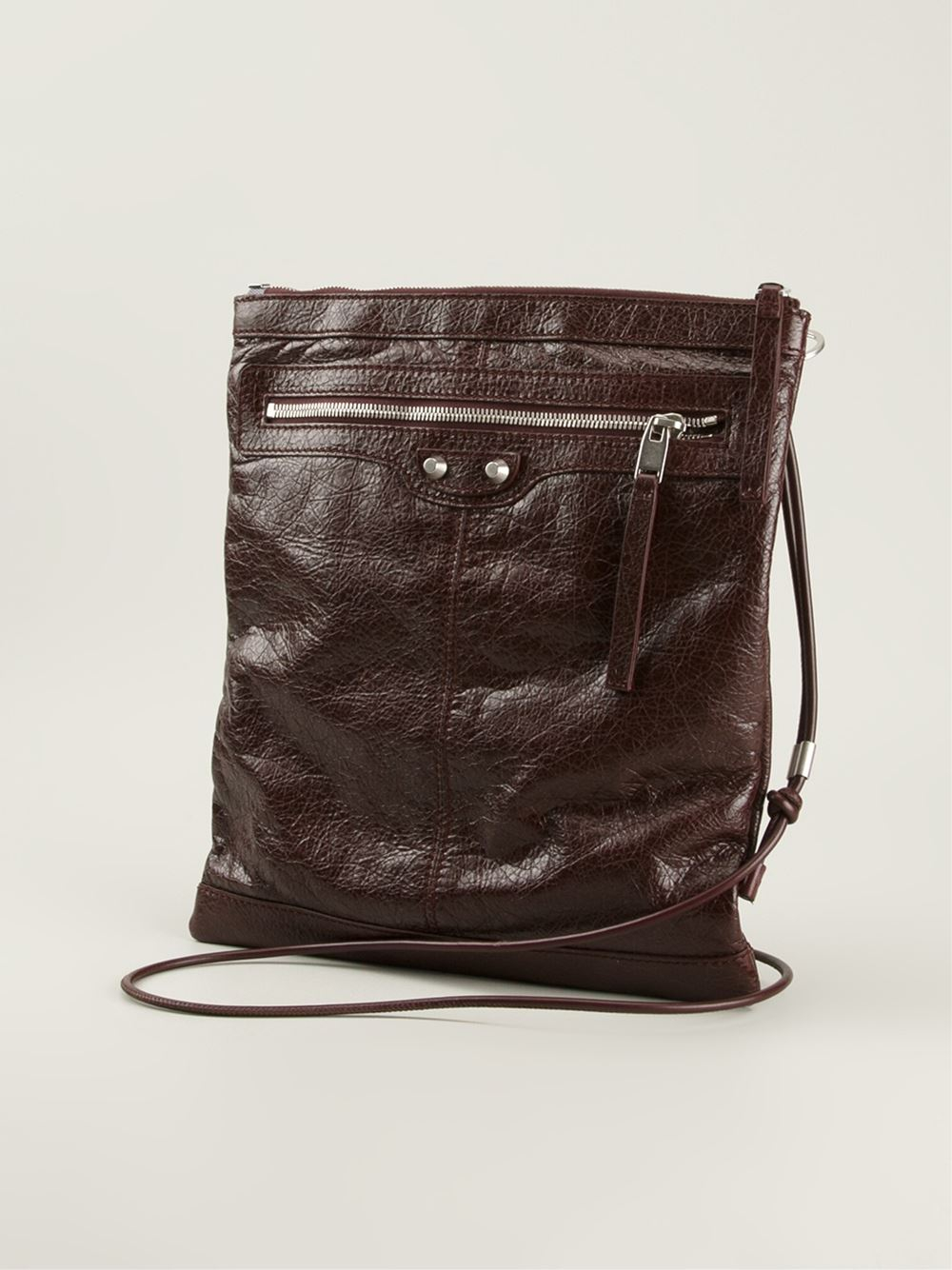 Lyst Balenciaga Classic Cross Body Bag in Red for Men