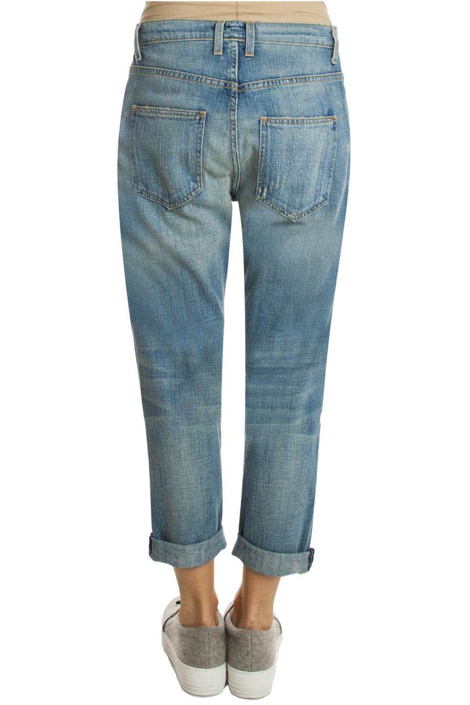 Current/elliott Slouchy Carrot Jeans in Blue Lyst