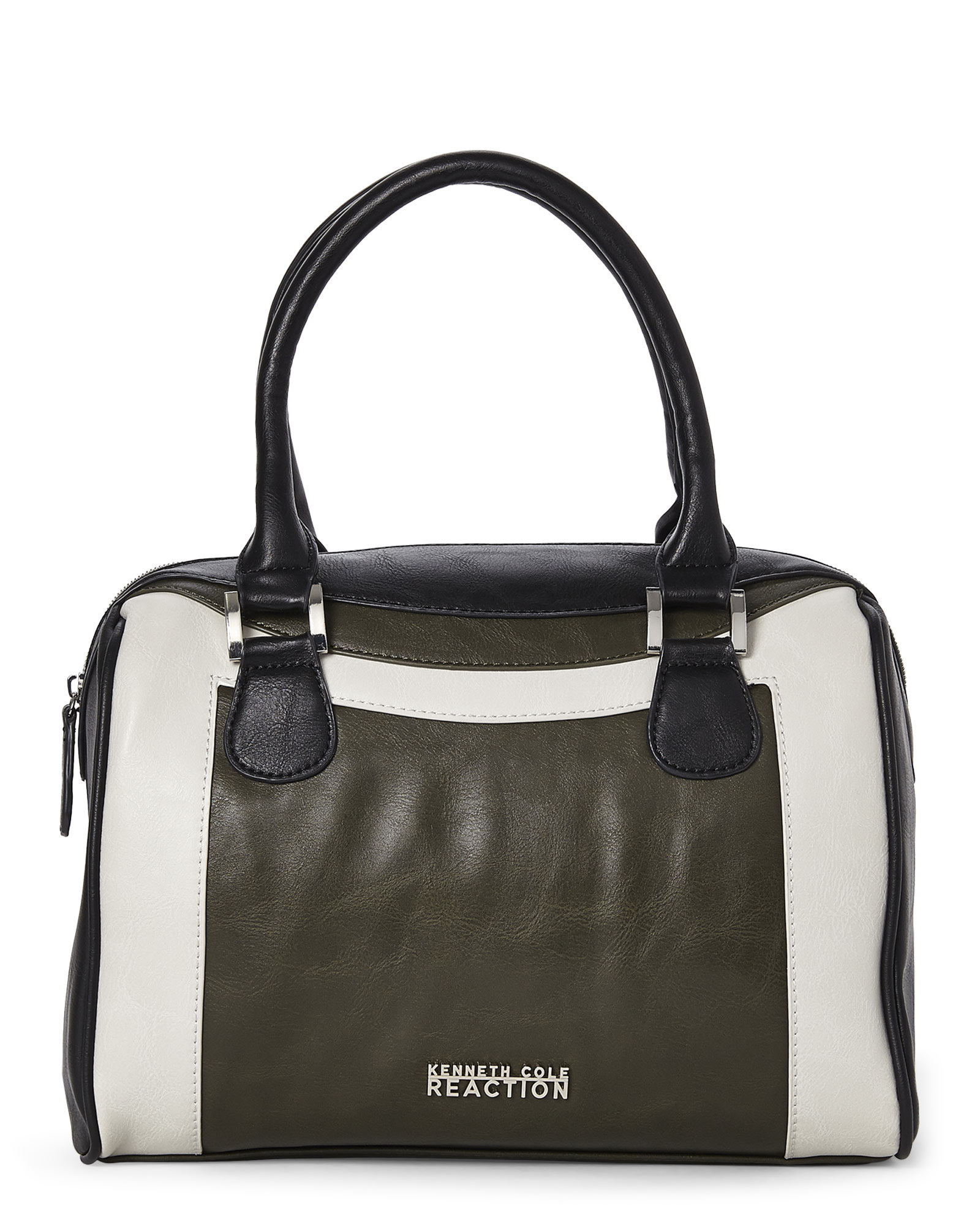 Lyst Kenneth Cole Reaction Mod Squad Barrel Satchel In Green Gallery
