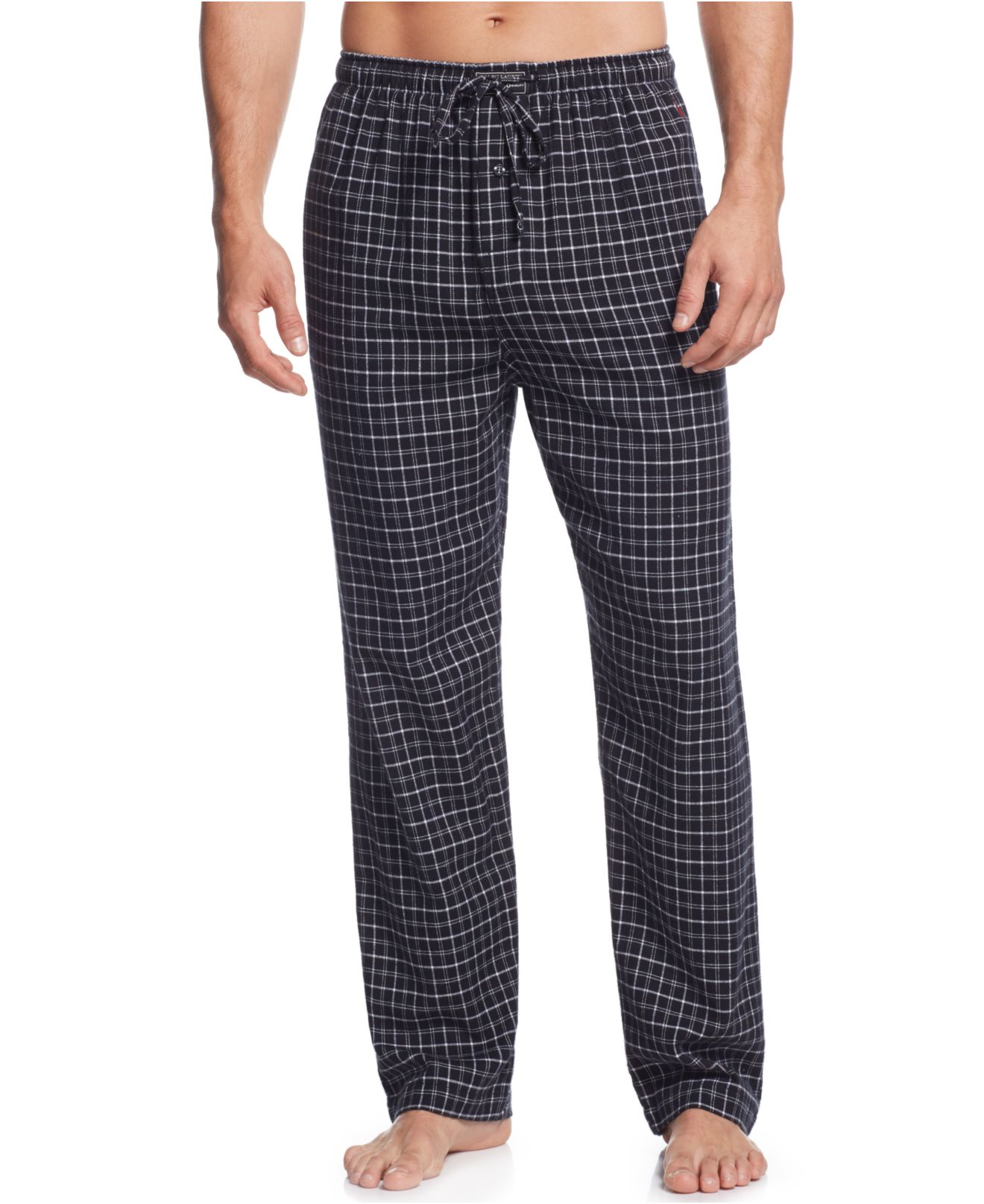 Polo Ralph Lauren | Blue Men's Plaid Flannel Pajama Pants for Men | Lyst