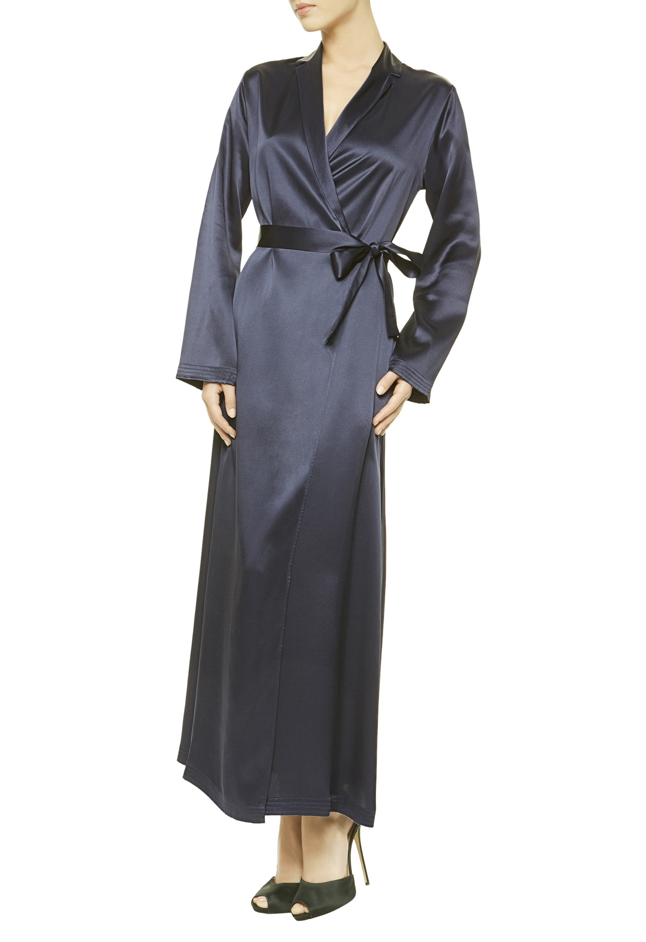 Lyst - La perla Long Robe in Blue