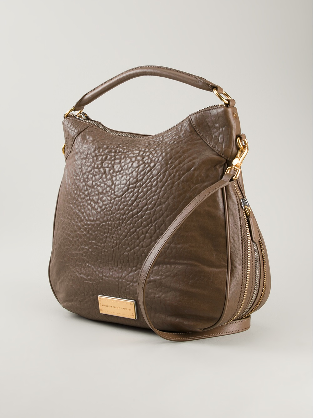 Marc By Marc Jacobs Washed Up Billy Hobo Bag in Brown - Lyst