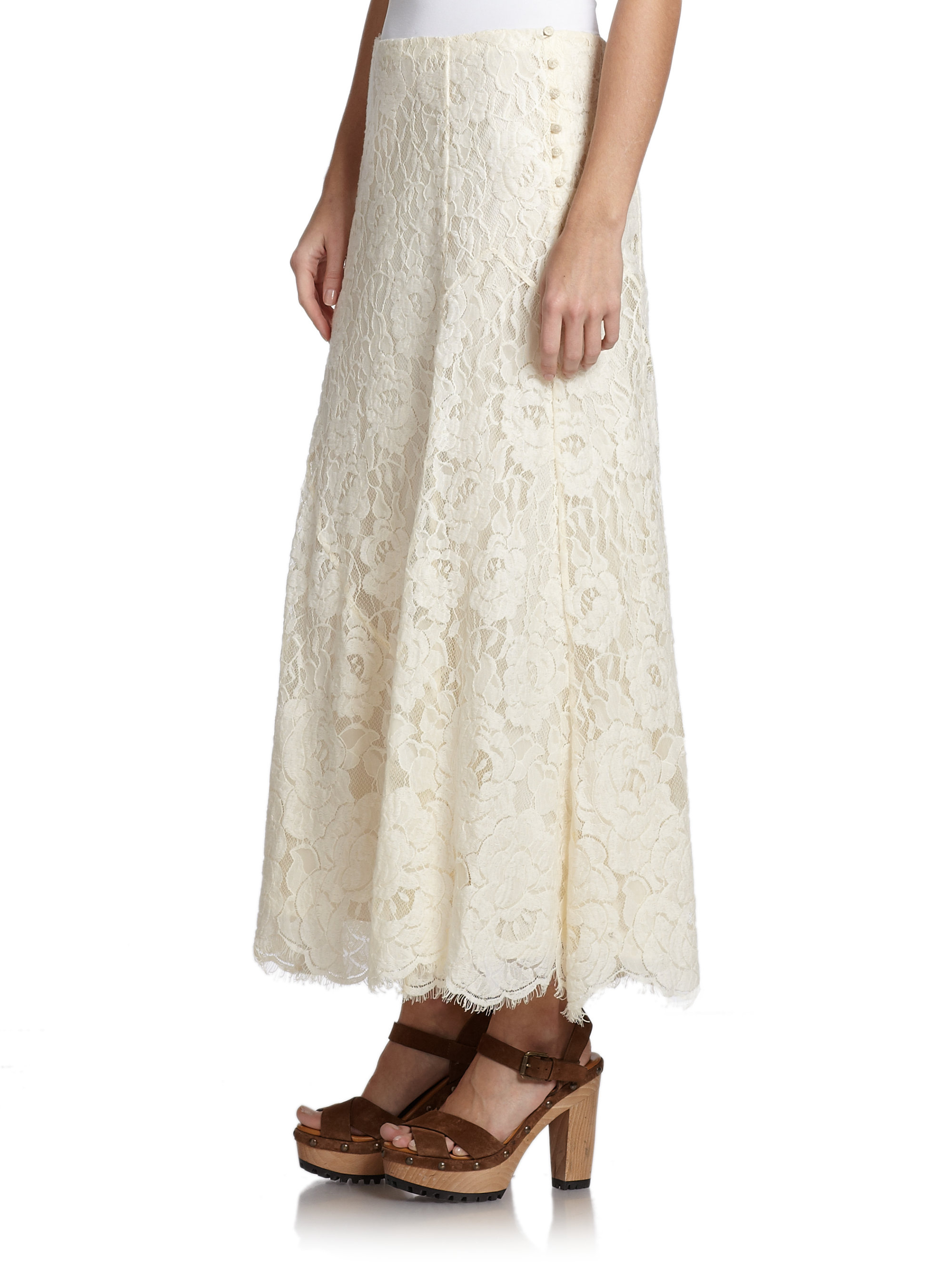 Ralph lauren long summer skirts Clearance