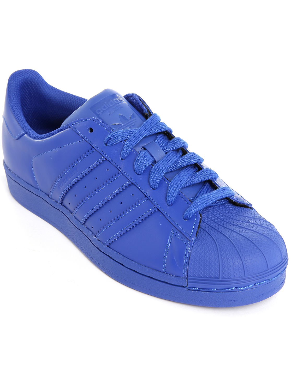 blue superstar adidas