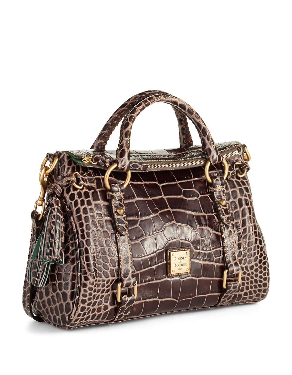 dooney and bourke croc embossed