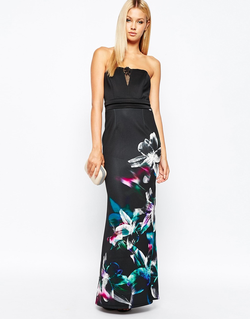 Lipsy | Lipsy Printed Bandeau Dress