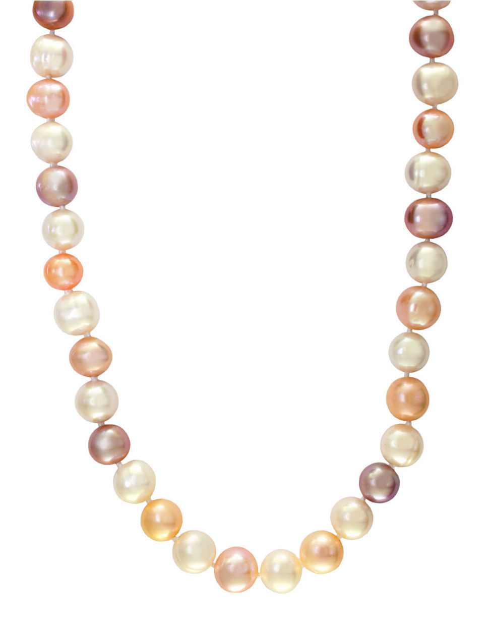 Effy Sterling Silver Pink Pearl Necklace in Pink (Pearl) | Lyst