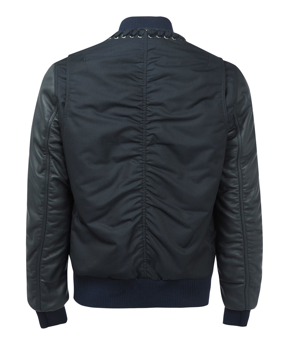 Fabric Bomber Jacket - JacketIn