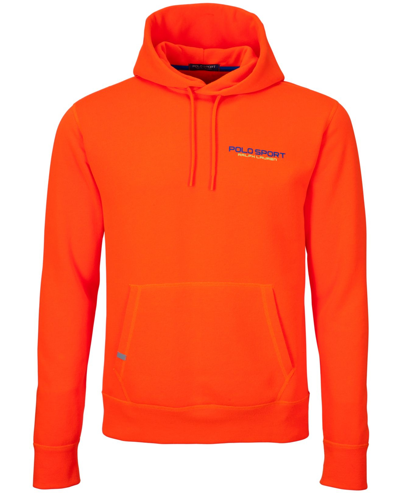 Polo ralph lauren Polo Sport Neon Fleece Pullover Hoodie in Orange for