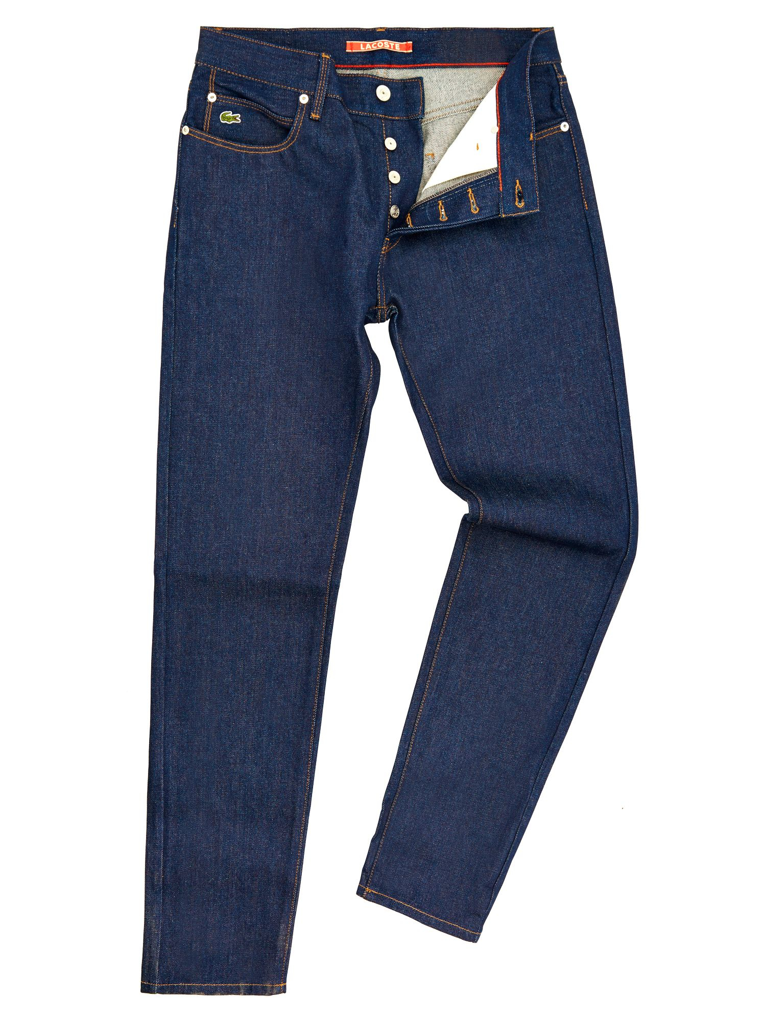 slim fit denim jeans