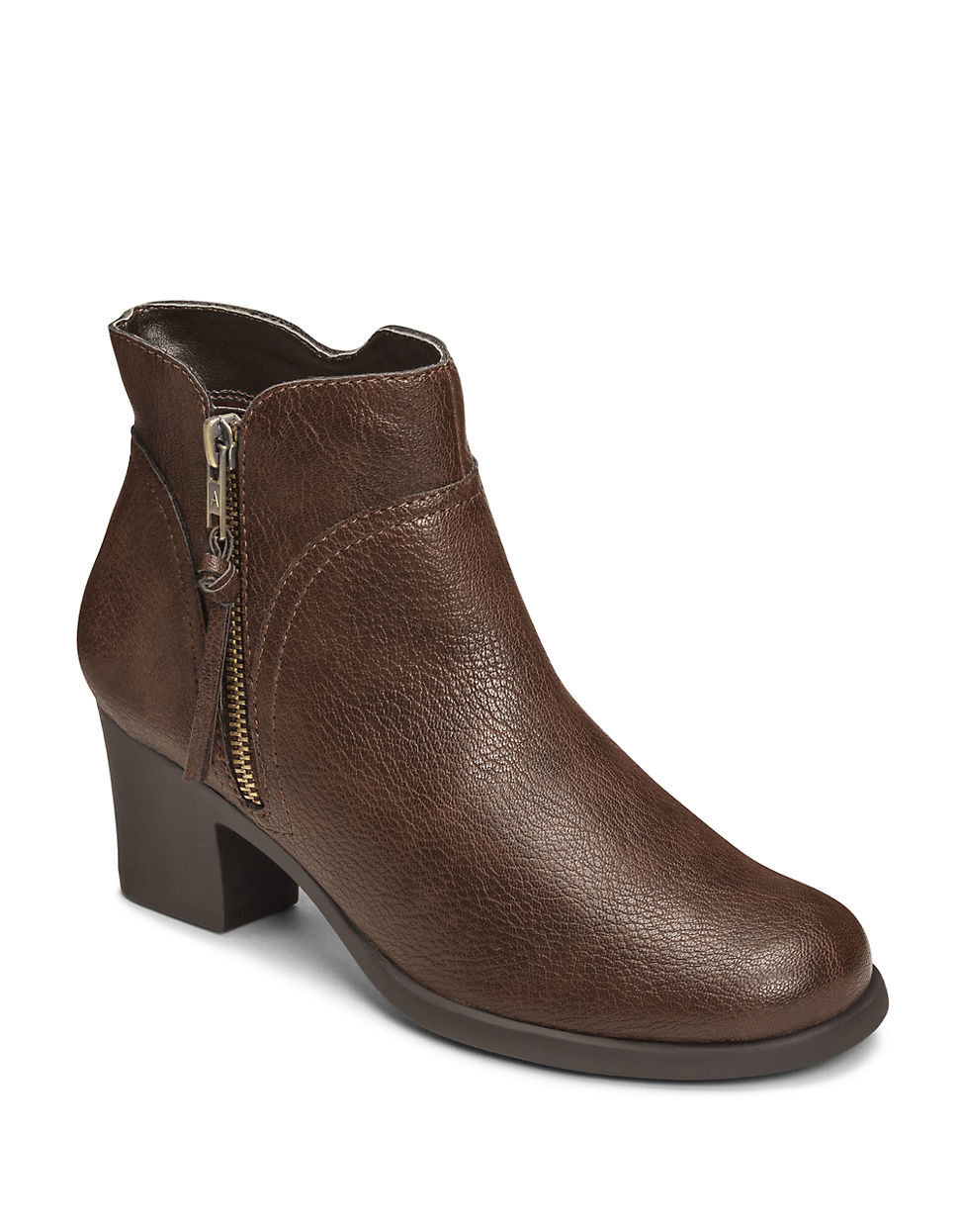 Aerosoles Acrobatic Boots in Brown | Lyst