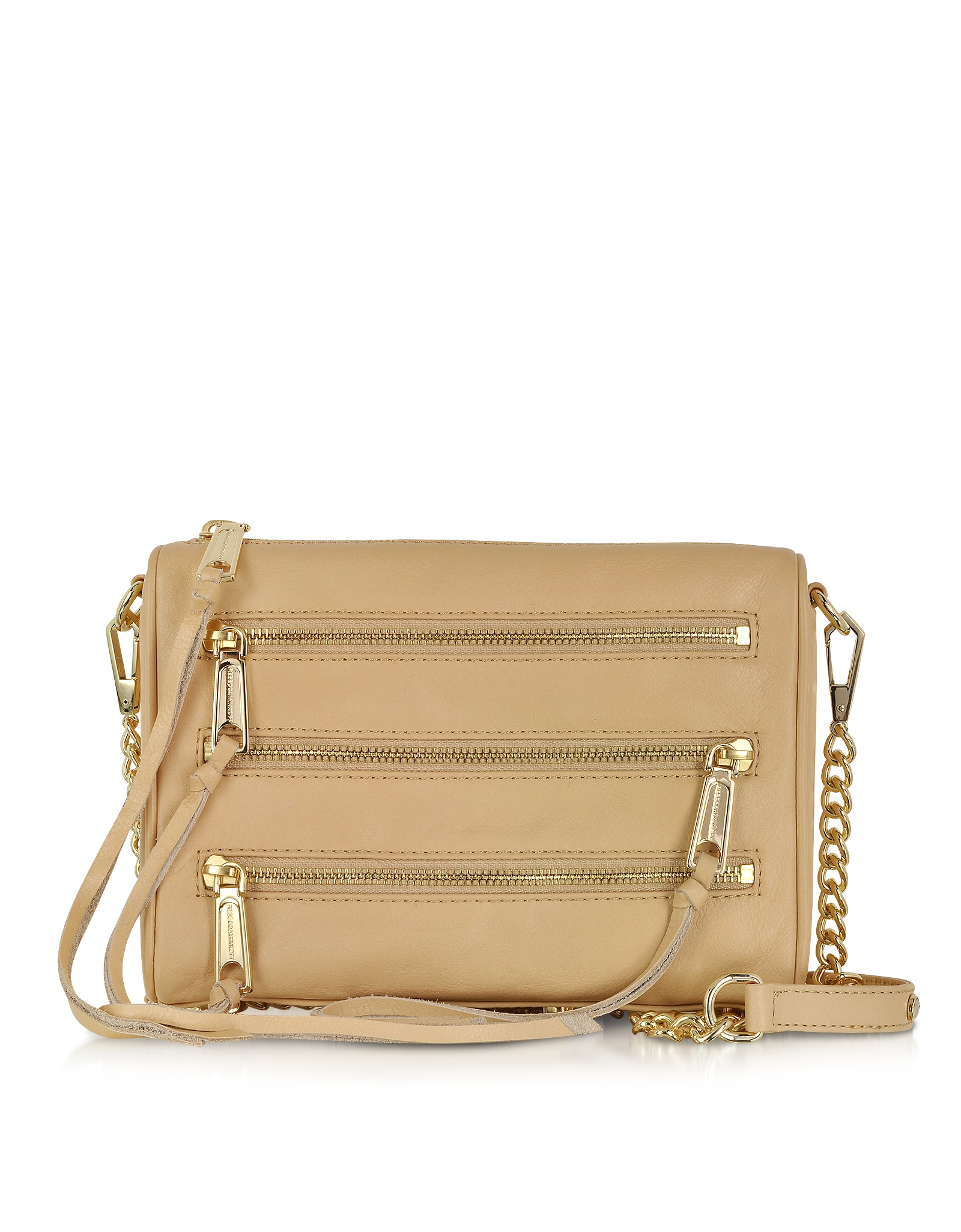 minkoff mini 5 zip biscuit leather clutch w minkoff mini 5 zip biscuit leather clutch w