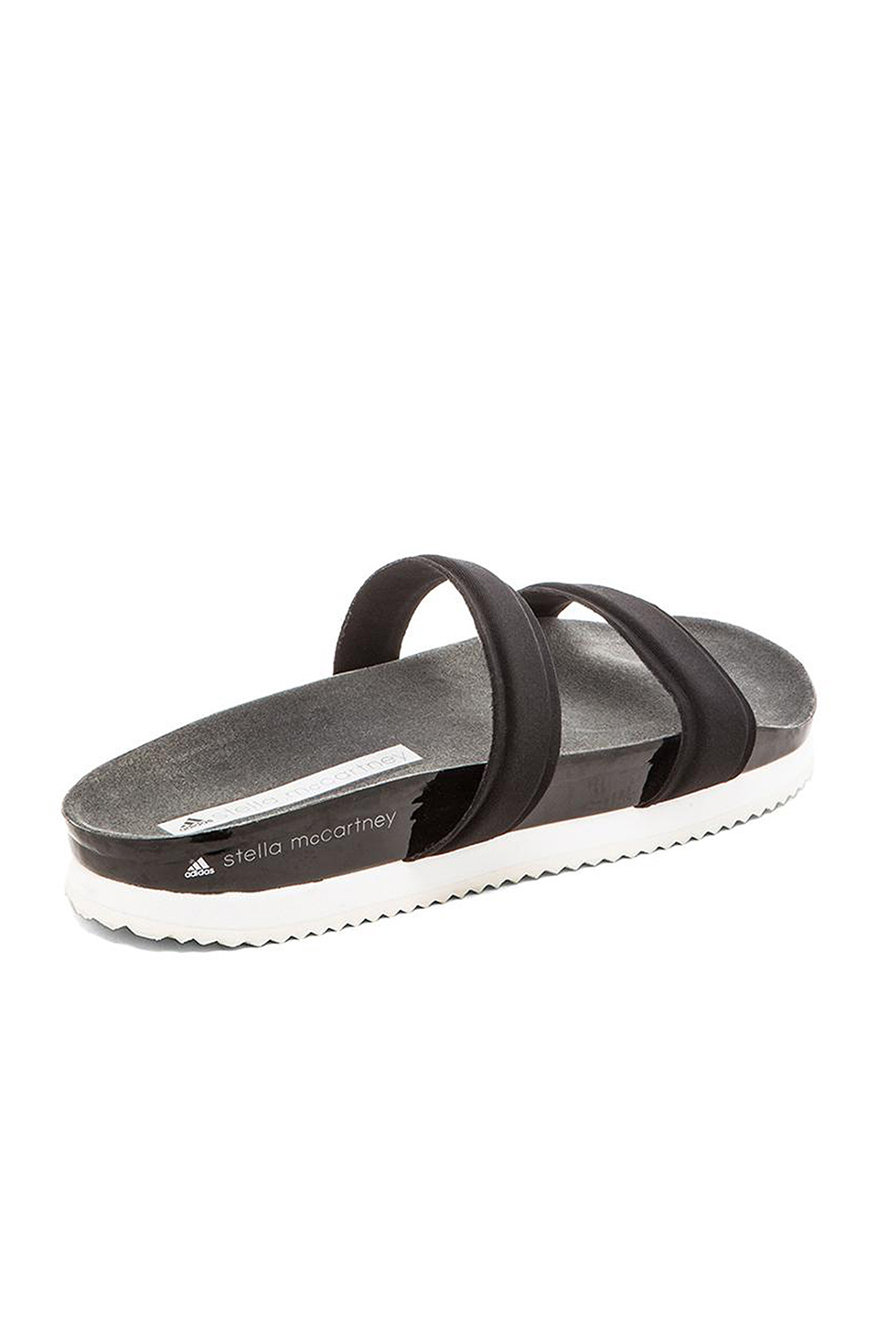 Lyst - Adidas By Stella Mccartney Slide Sandals in Black