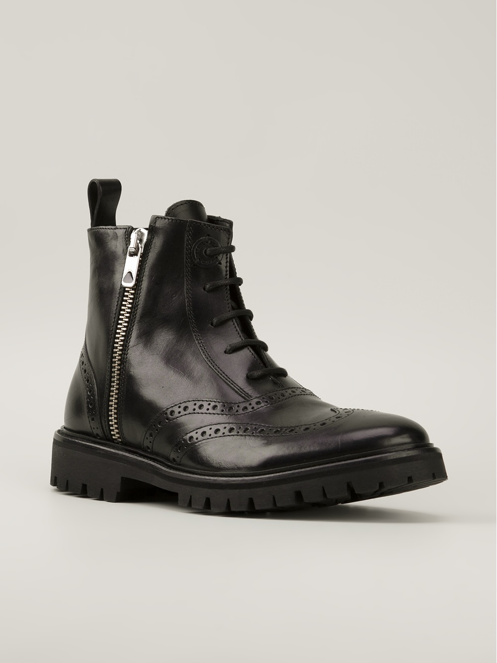 Diesel Black Gold 'Chief' Boots in Black for Men | Lyst