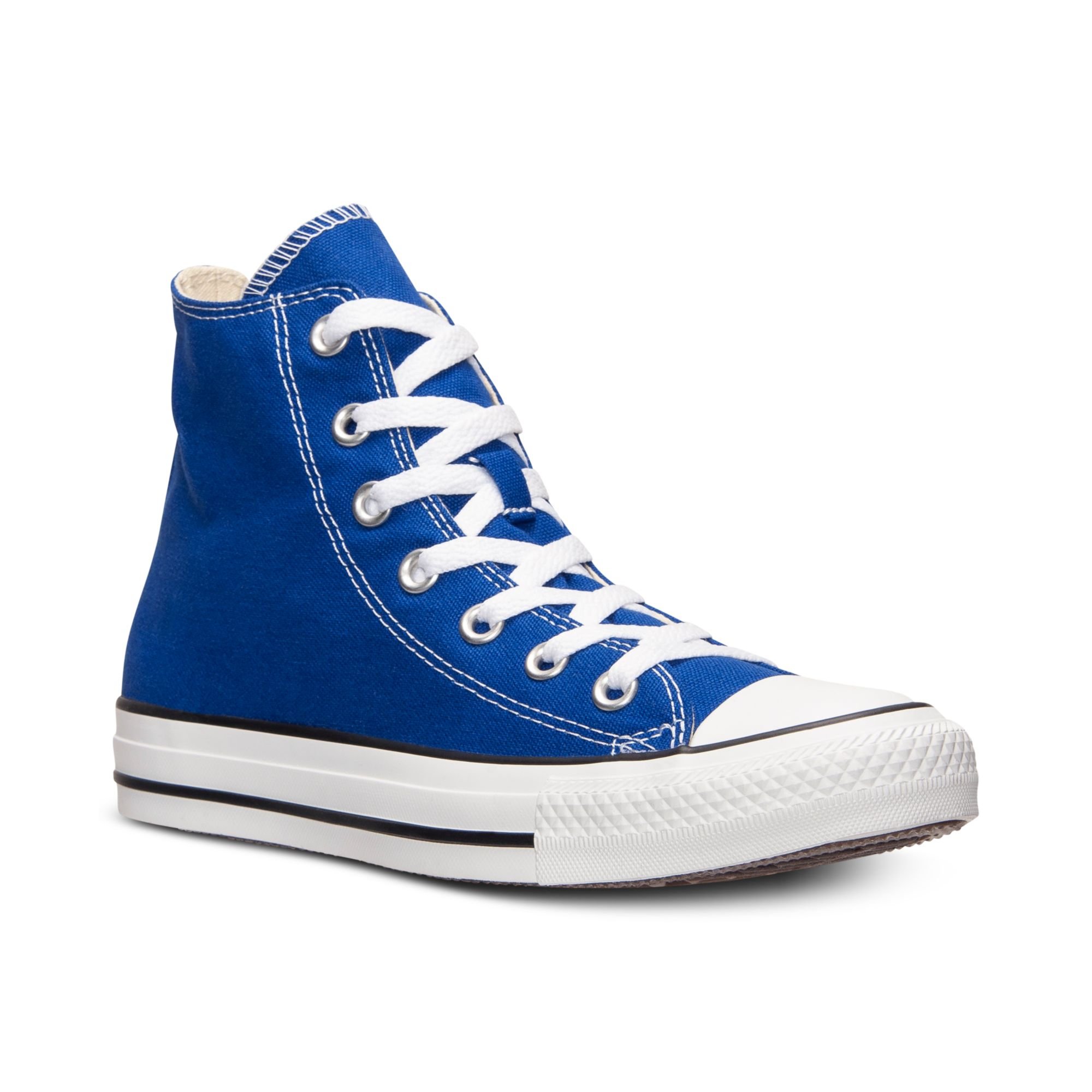 blue converse high tops mens