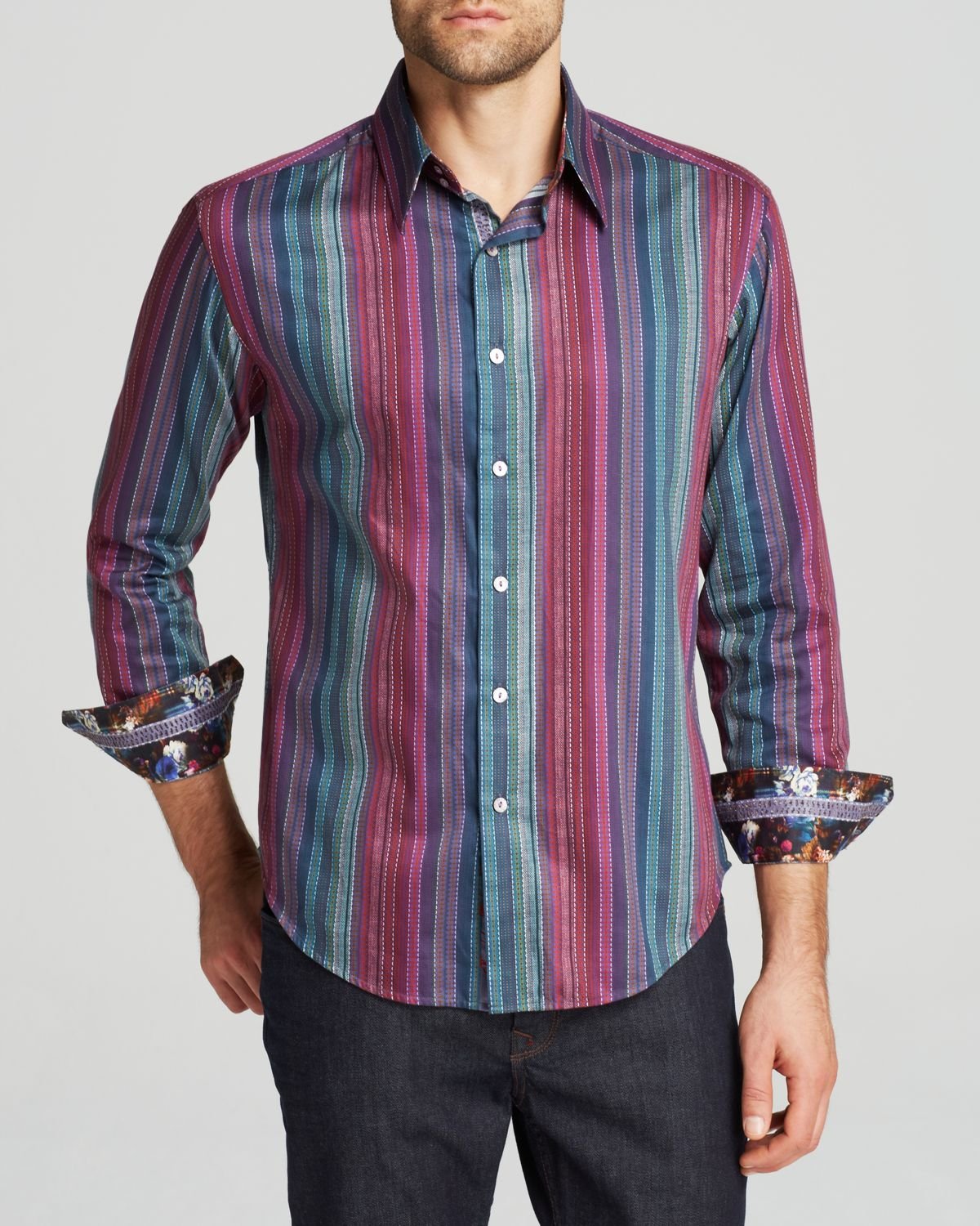 robert graham button down shirt