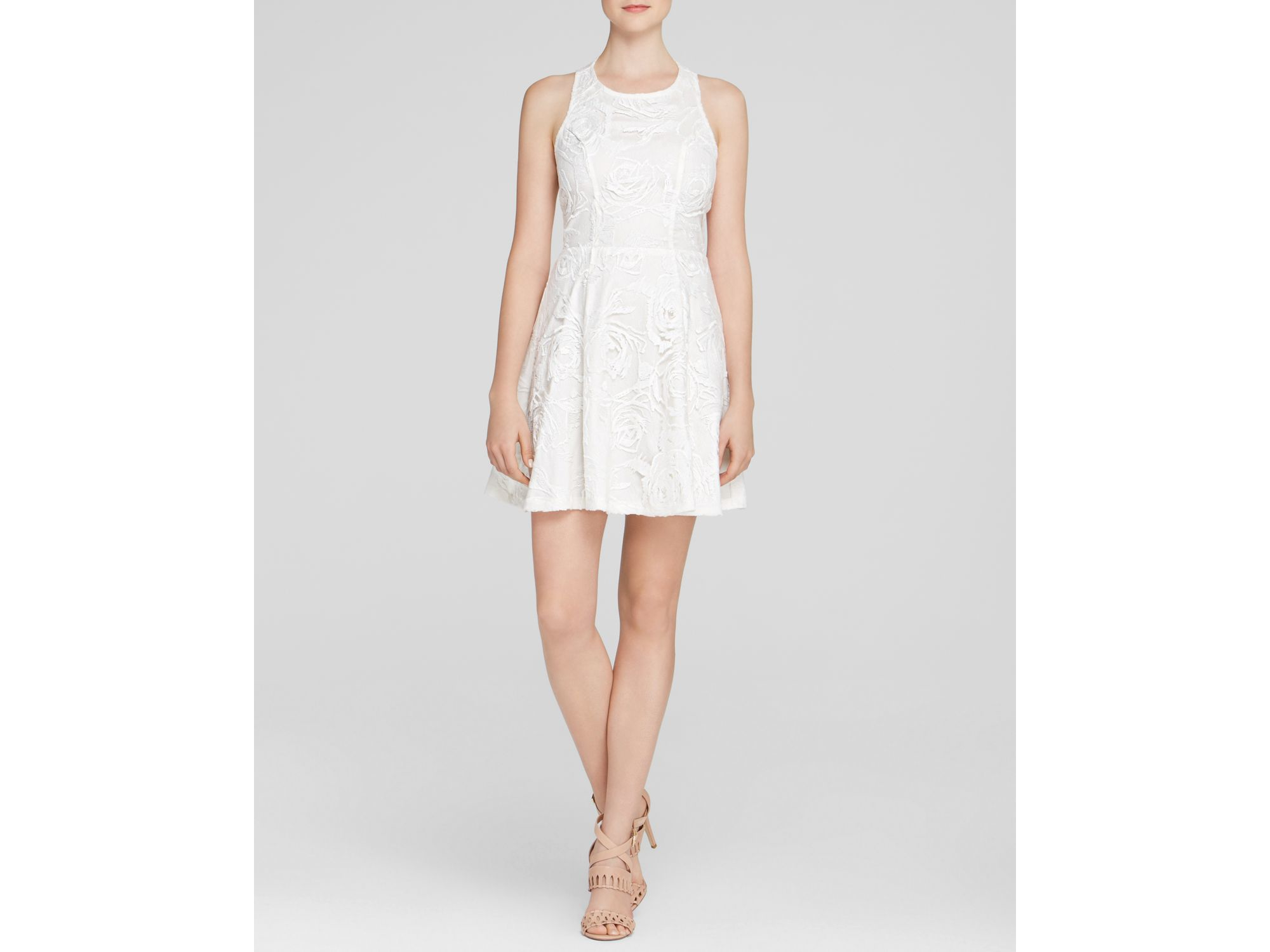 white lace dress bloomingdales