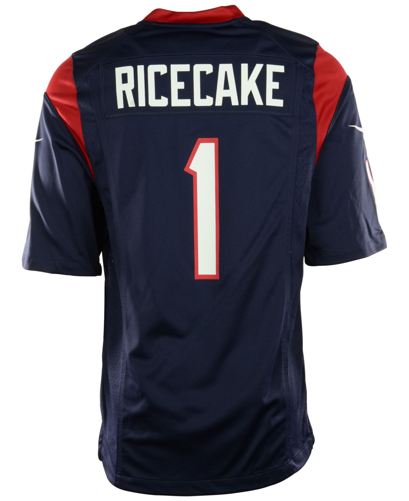 Nike Mens Jerry Ricecake Houston Texans Game Jersey in Blue for ...  