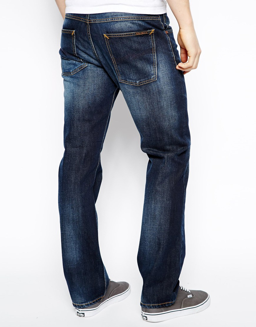 Lyst - Nudie Jeans Skinny Jeans in Blue for Men