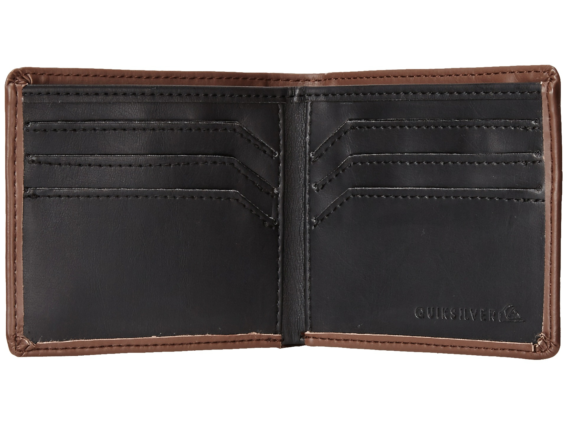 Quiksilver Slimmer Wallet in Brown for Men (Chocolate) Lyst