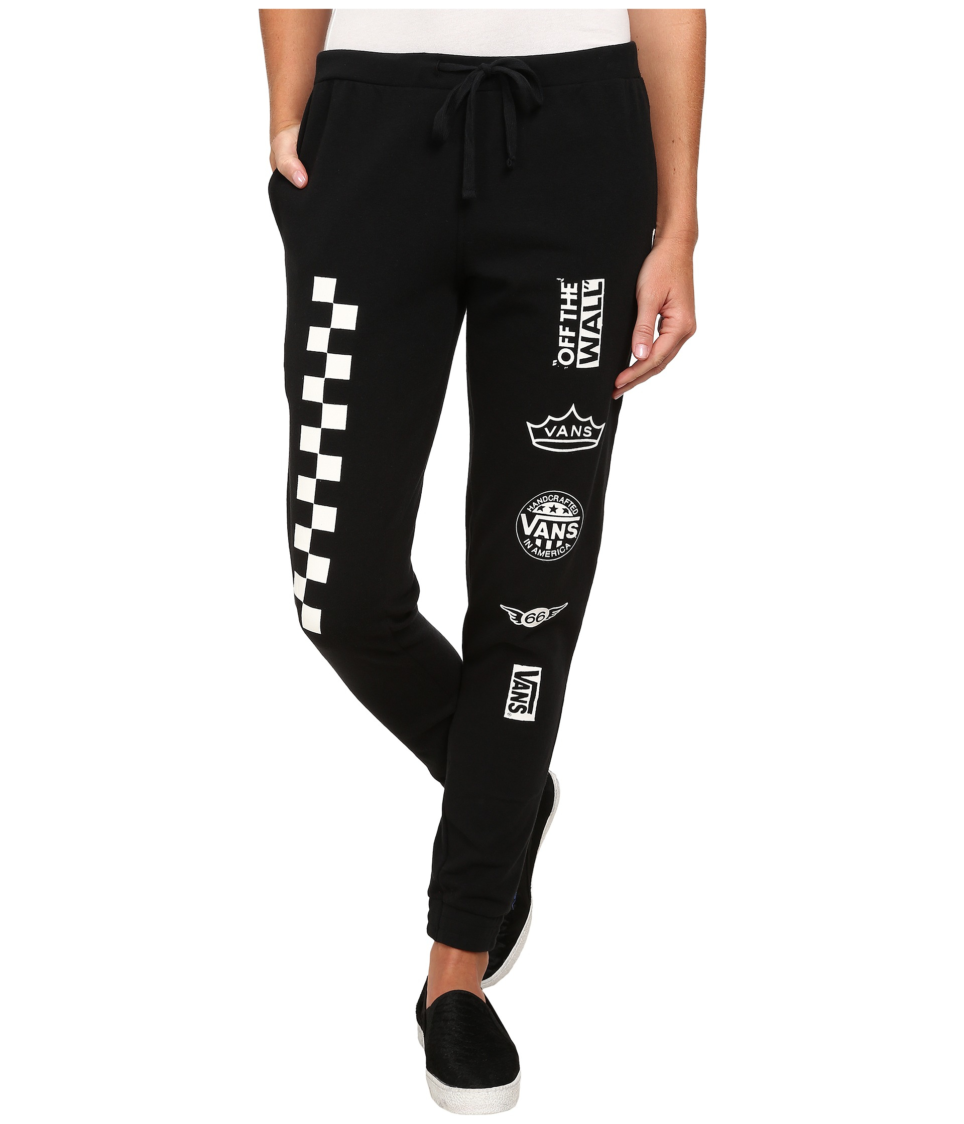 lyst vans signify sweatpants in black lyst vans signify sweatpants in black
