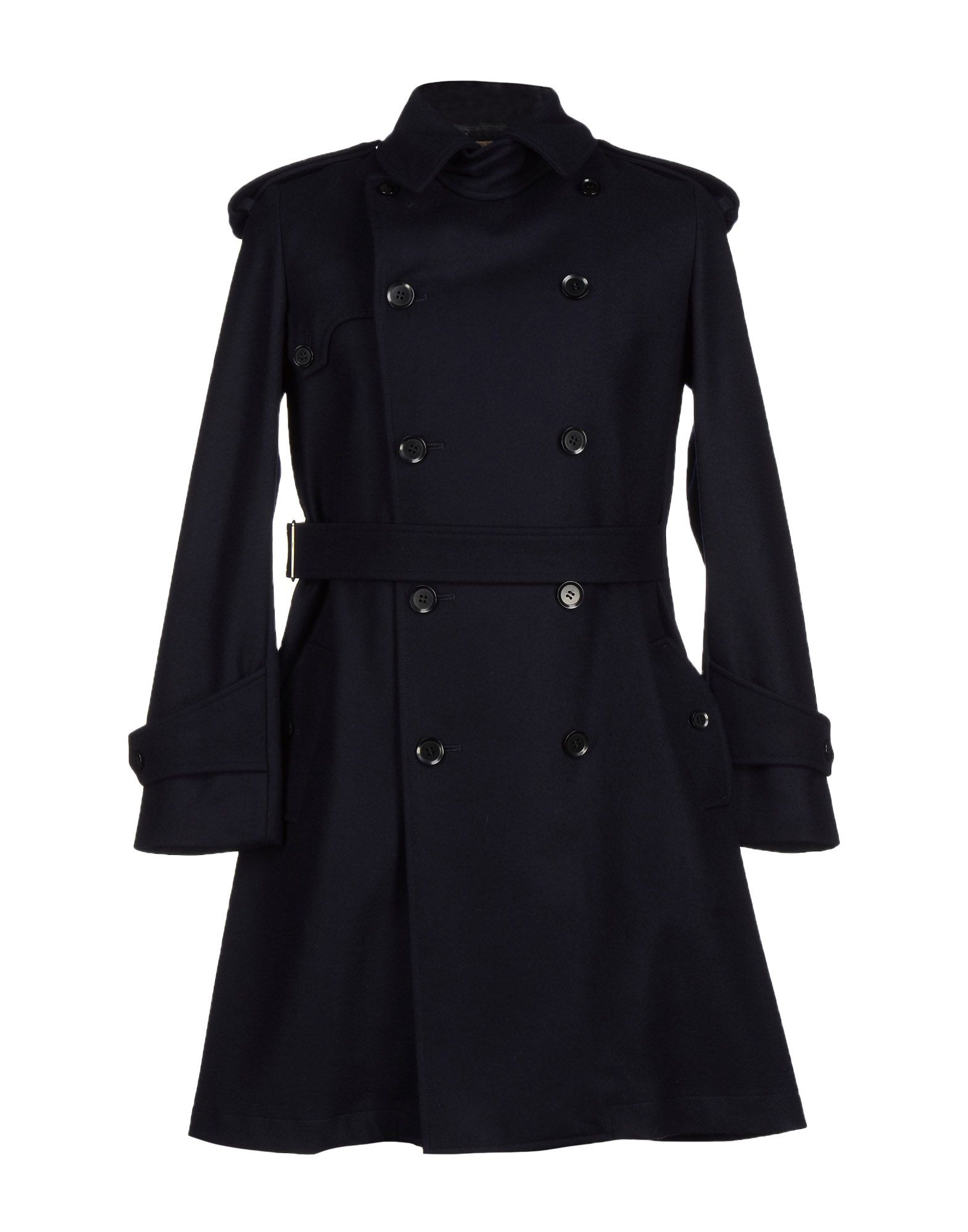 Yohji yamamoto Coat in Blue for Men | Lyst