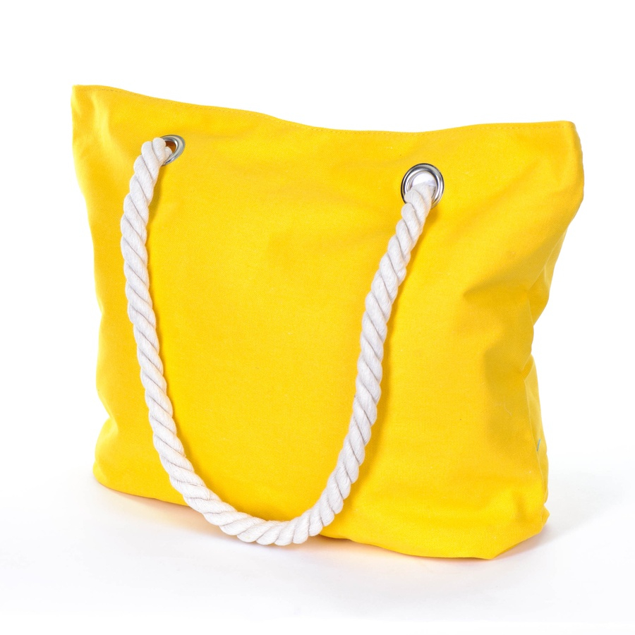 Lyst Black.Co.Uk Sunshine Yellow Cotton Beach Bag in Yellow