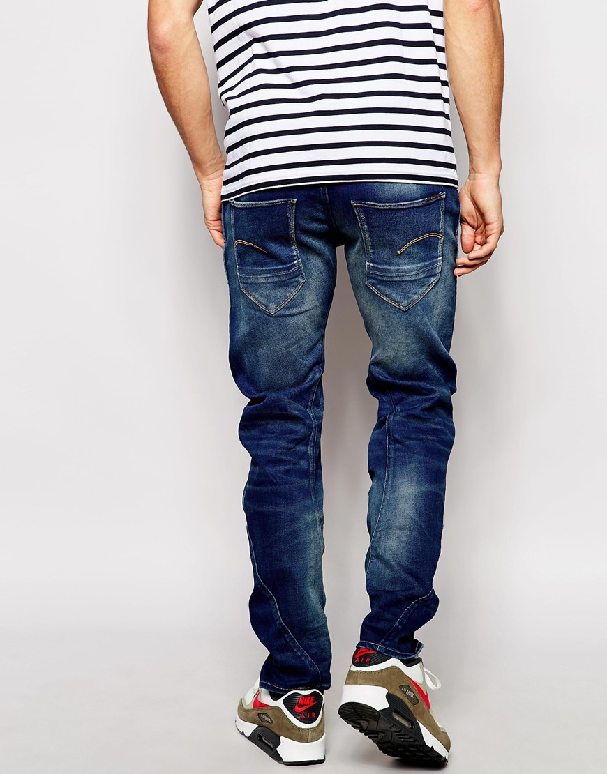 Lyst - G-Star Raw G Star Jeans Arc 3d Slim Fit Firro Medium Aged in
