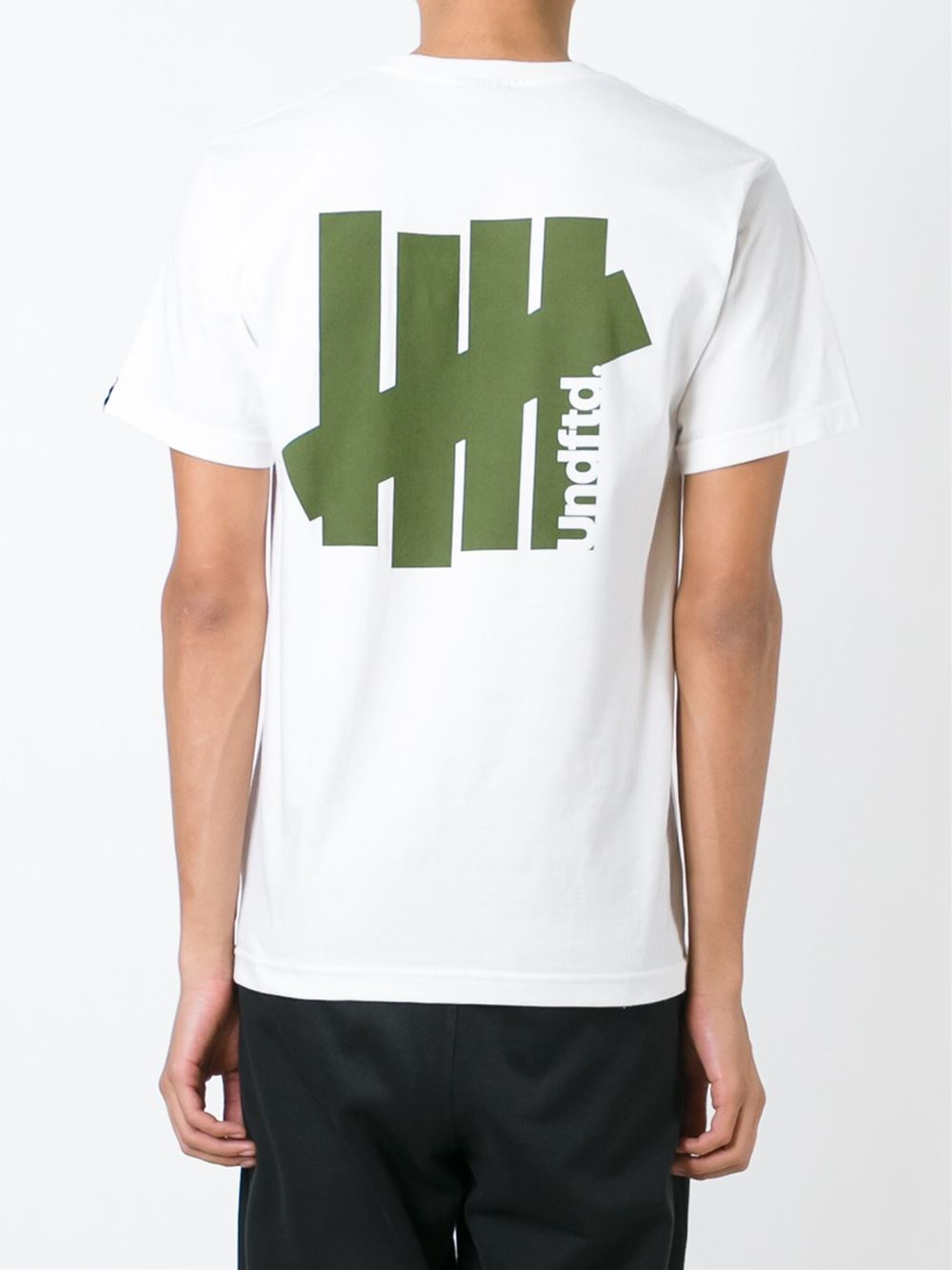 Lyst - Undefeated Logo Print T-shirt in White for Men