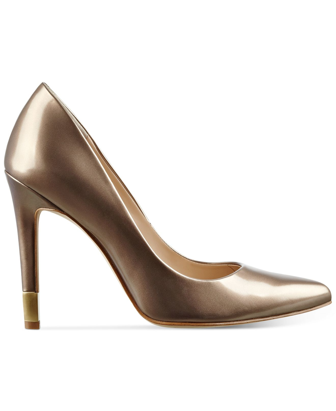 Lyst - Guess Babbitta Pointed-toe Pumps in Metallic