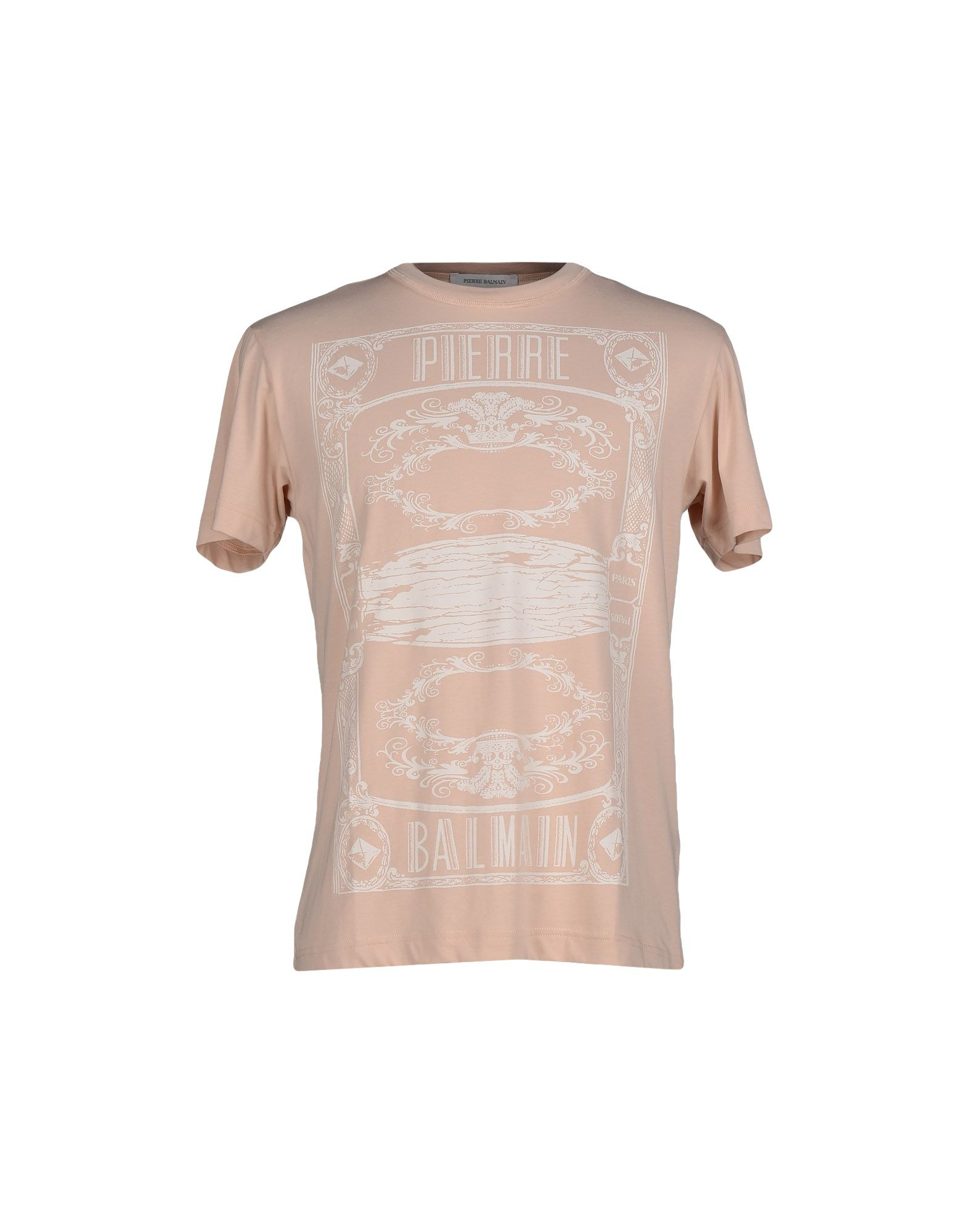 balmain t shirt orange