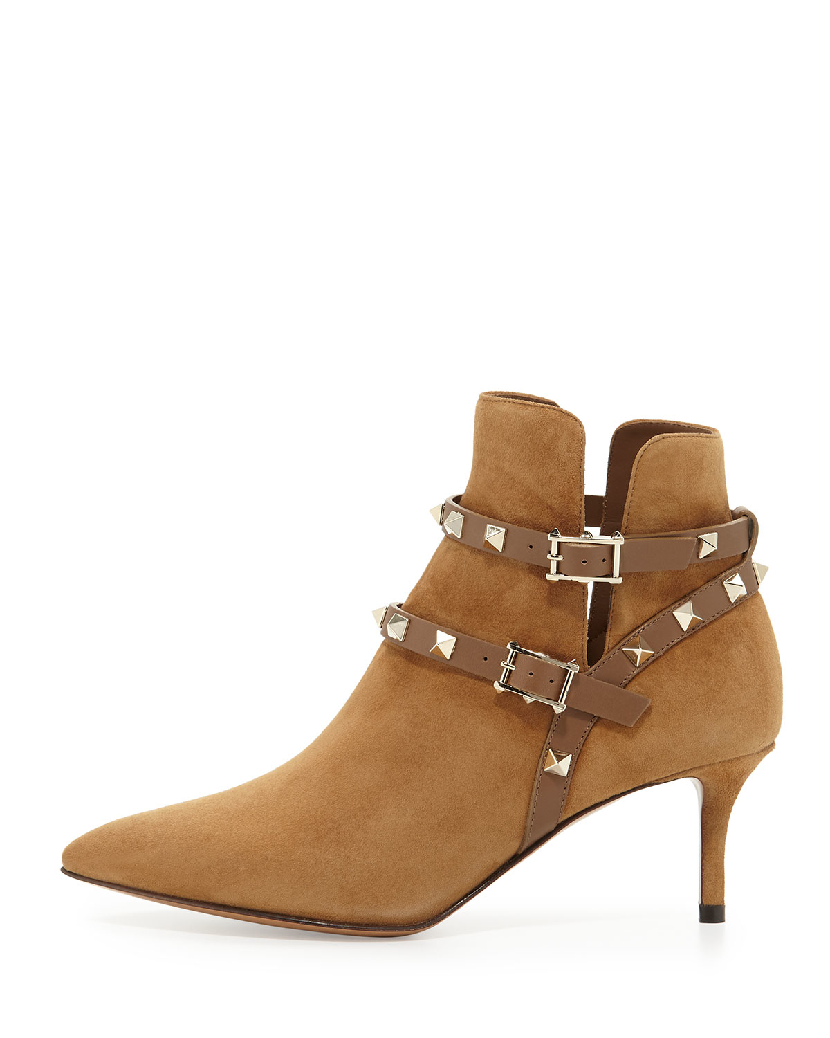 valentino rock stud bootie