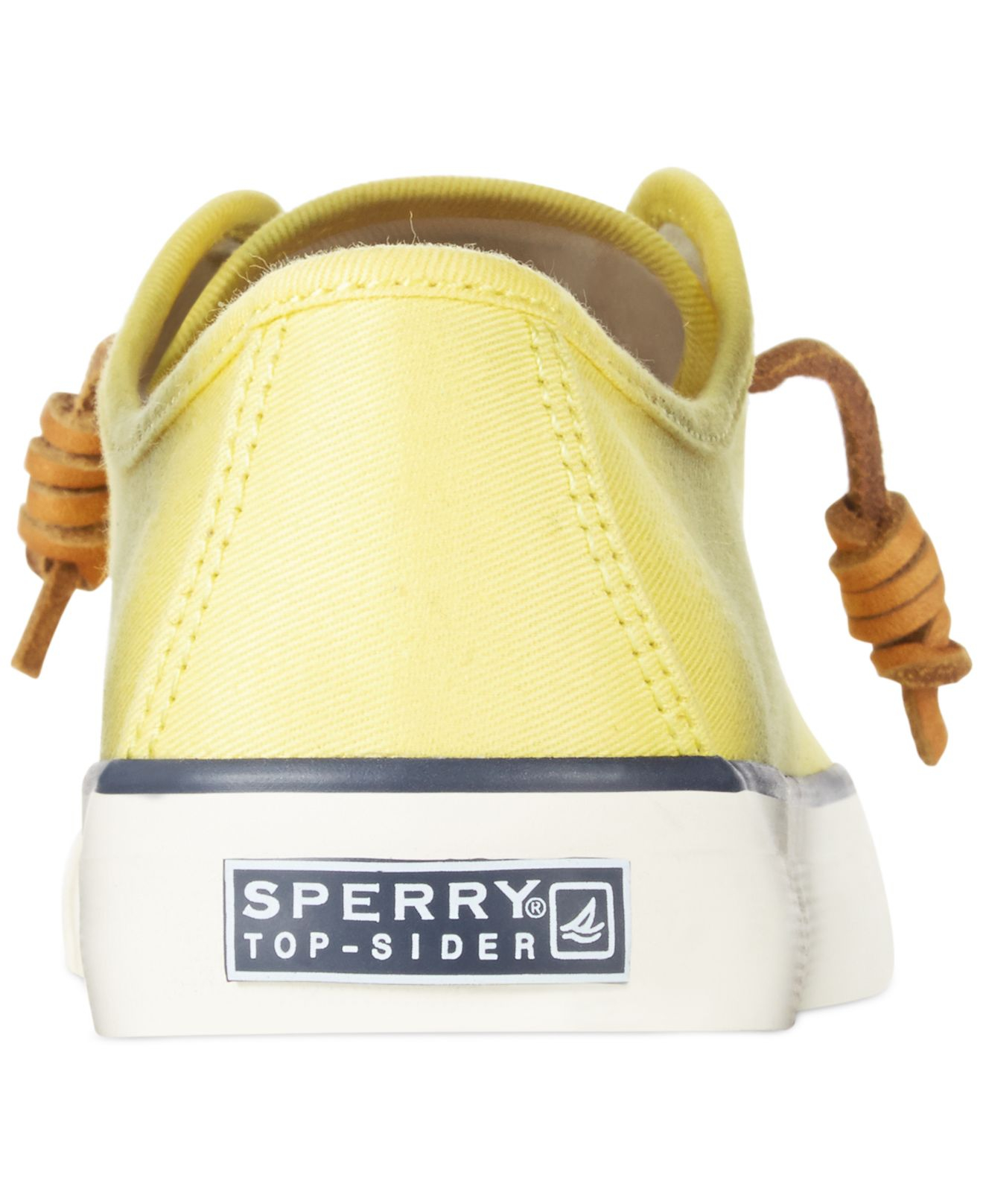 sperry yellow shoes