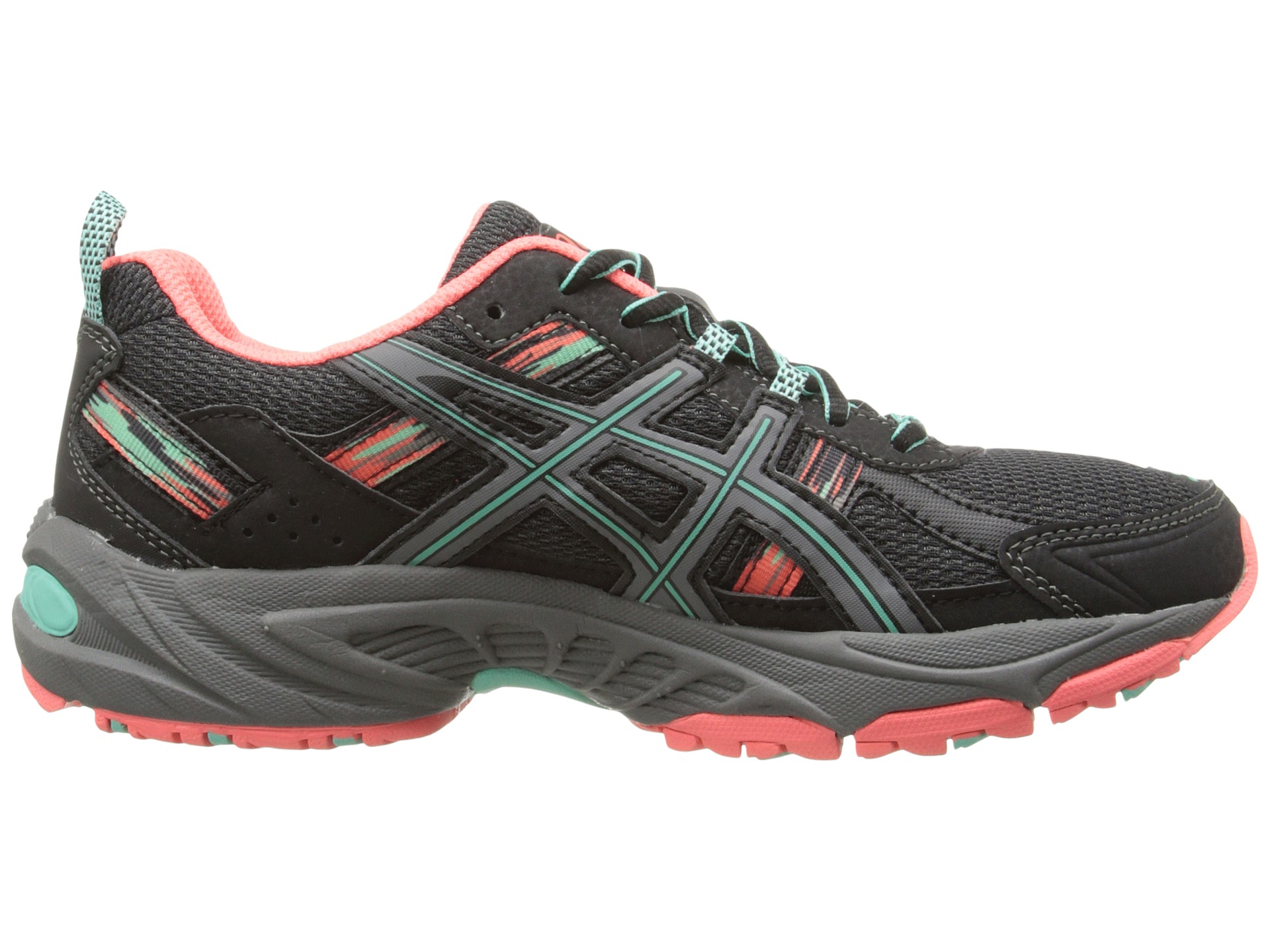 Asics Gel-venture® 5 in Pink (Black/Aqua Mint/Flash Coral) - Save 8% | Lyst