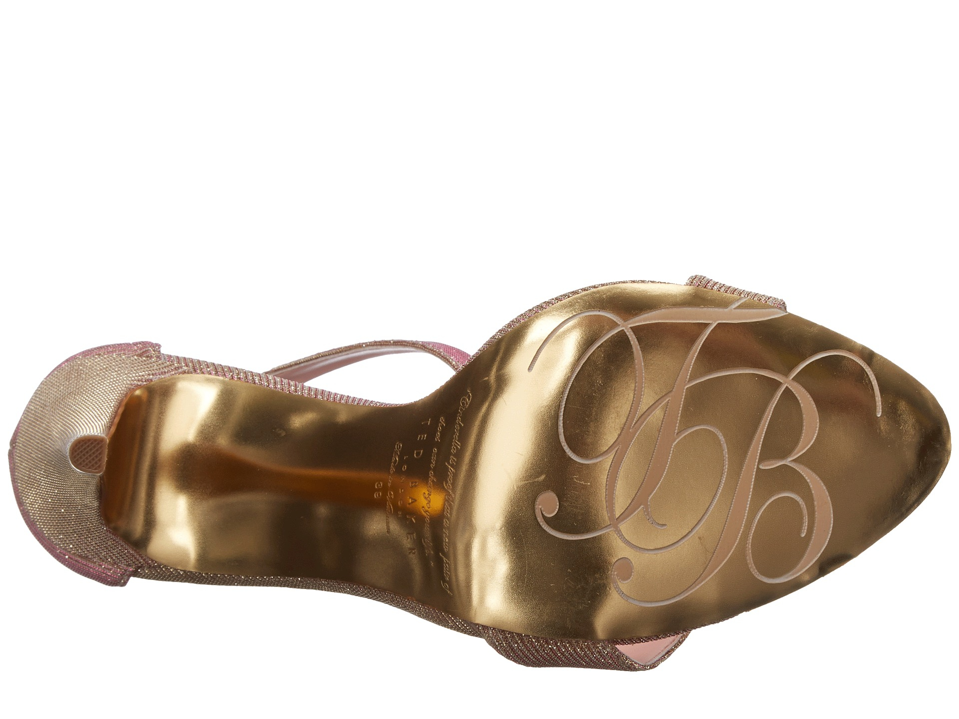 ted baker barely there heeled sandals