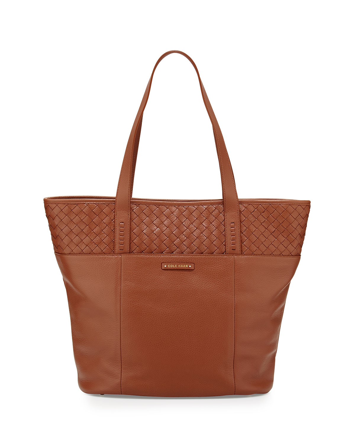 cole haan woven purse