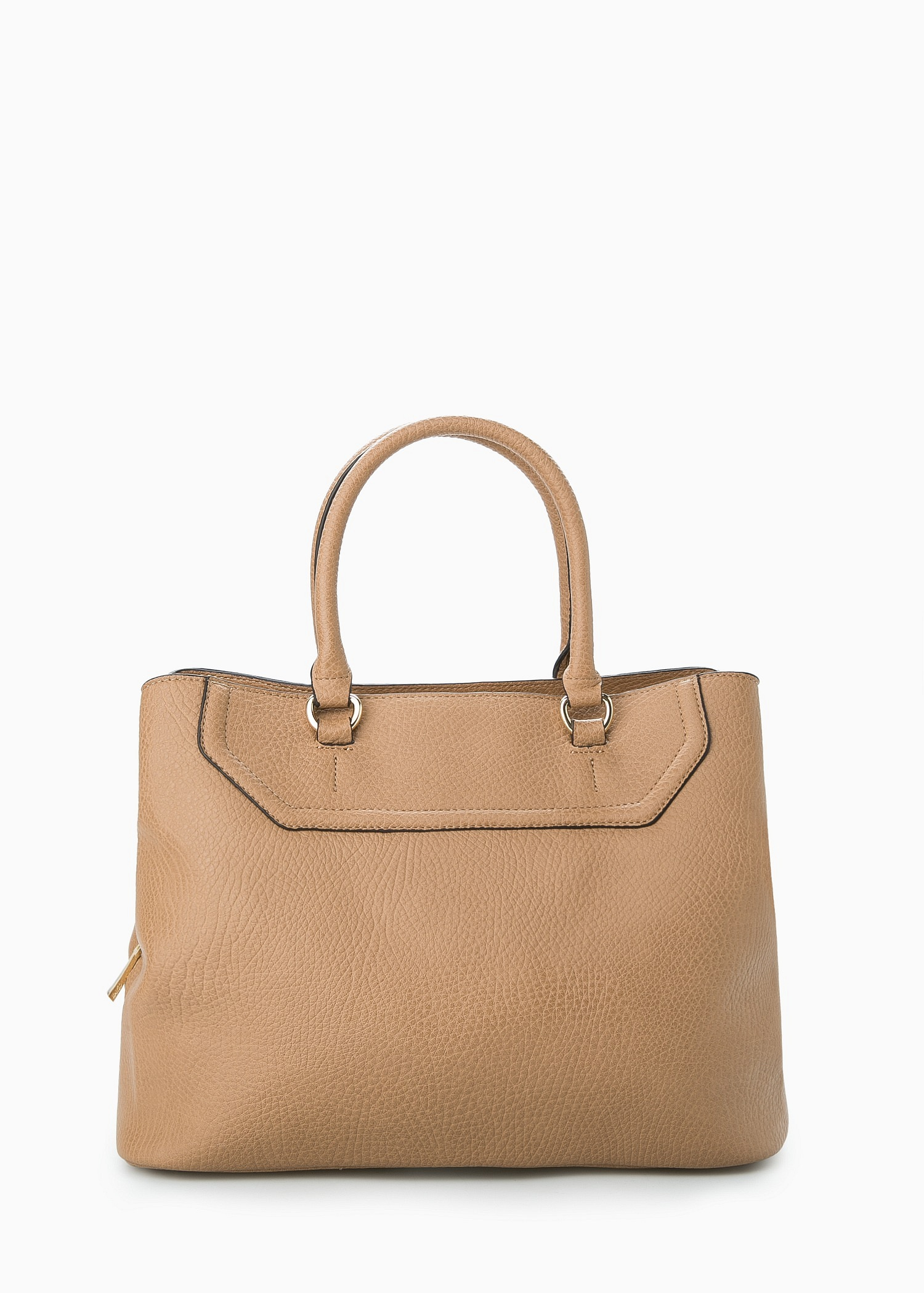 lyst mango pebbled tote bag in lyst mango pebbled tote bag in