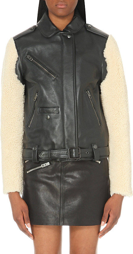 womens leather coach