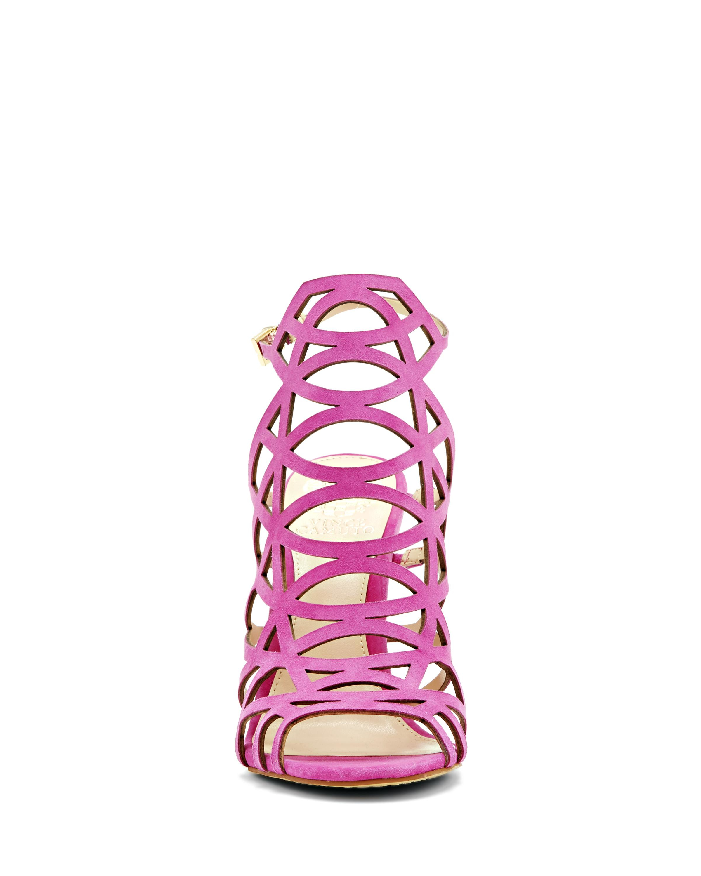 vince camuto pink sandals