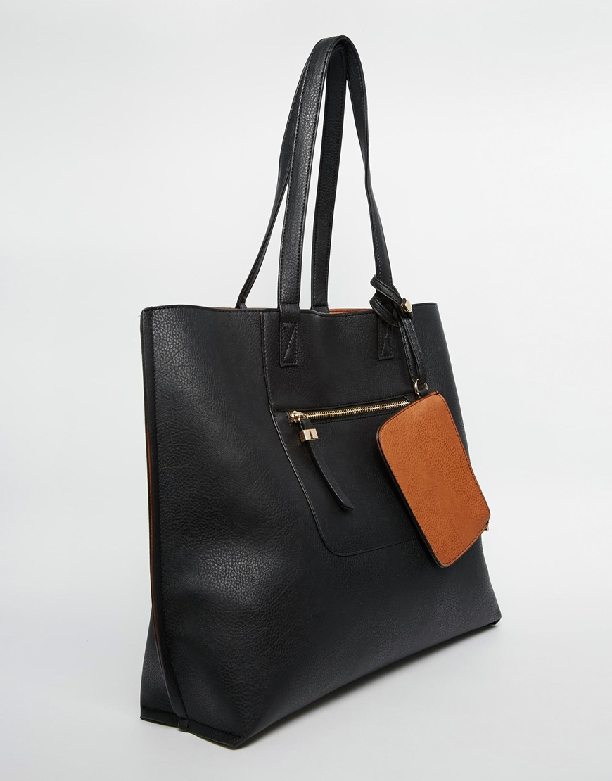 Lyst Oasis Reversible Per Bag In Black Gallery