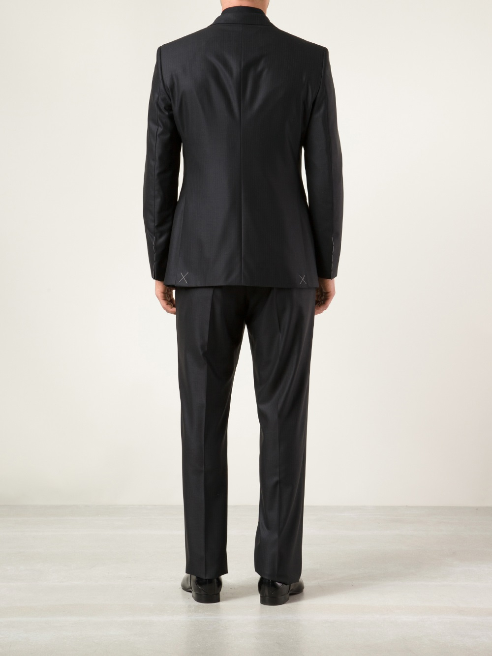 Lyst - Giorgio Armani Taylor Suit in Black for Men