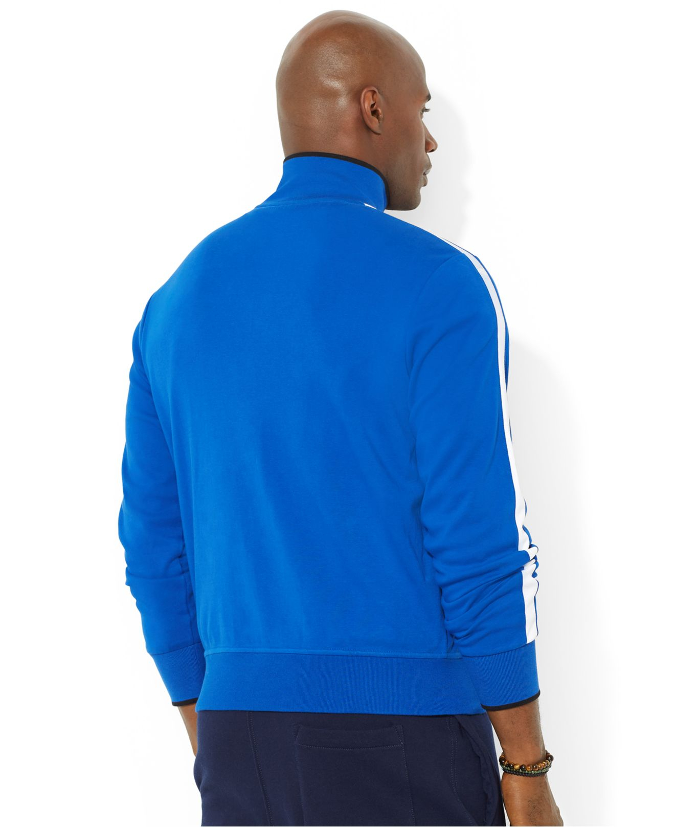 polo interlock track jacket