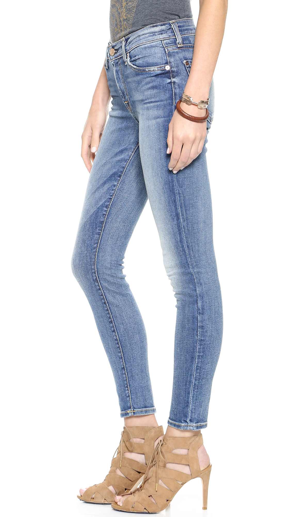7 for all mankind ankle skinny