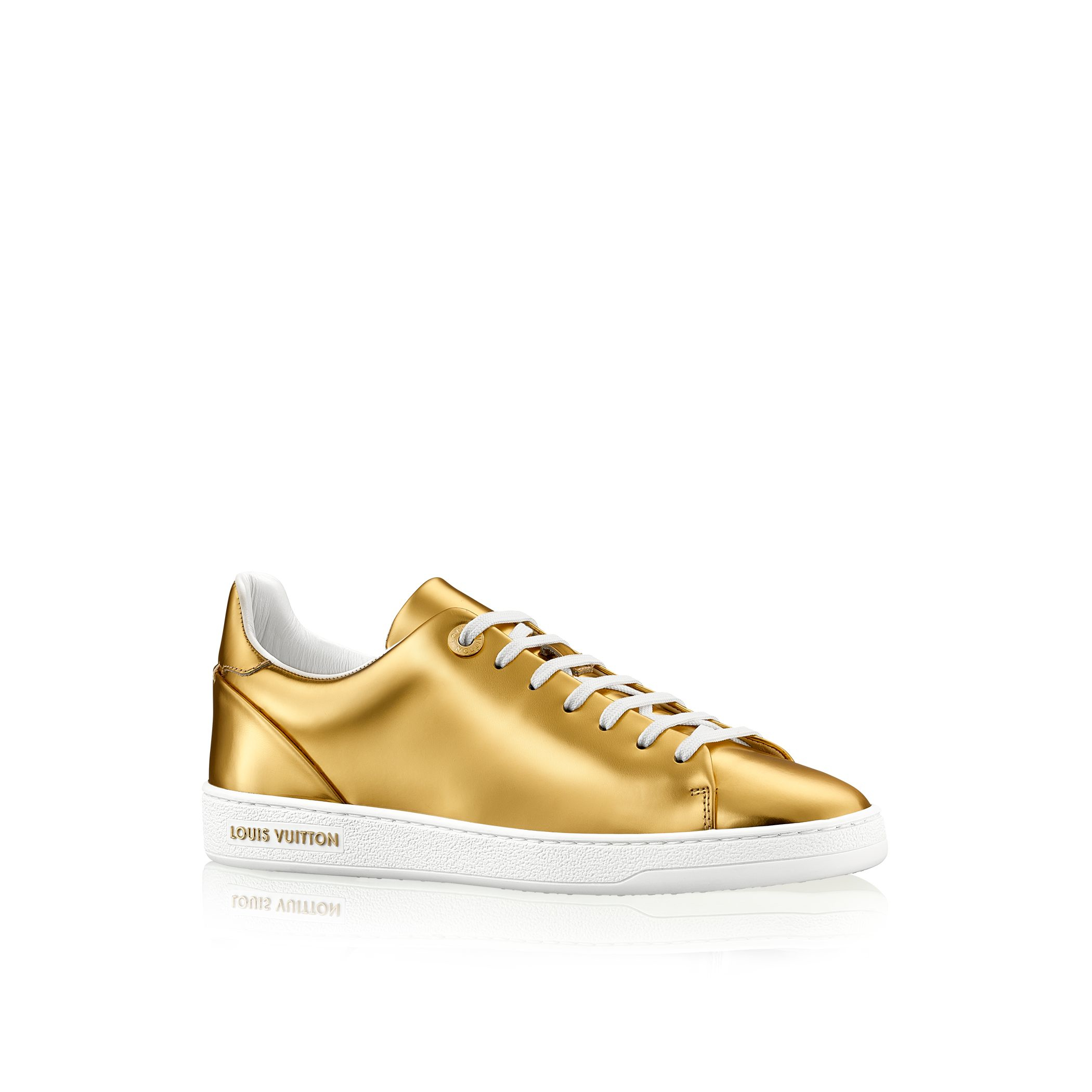 Louis vuitton Frontrow Sneaker in Metallic | Lyst