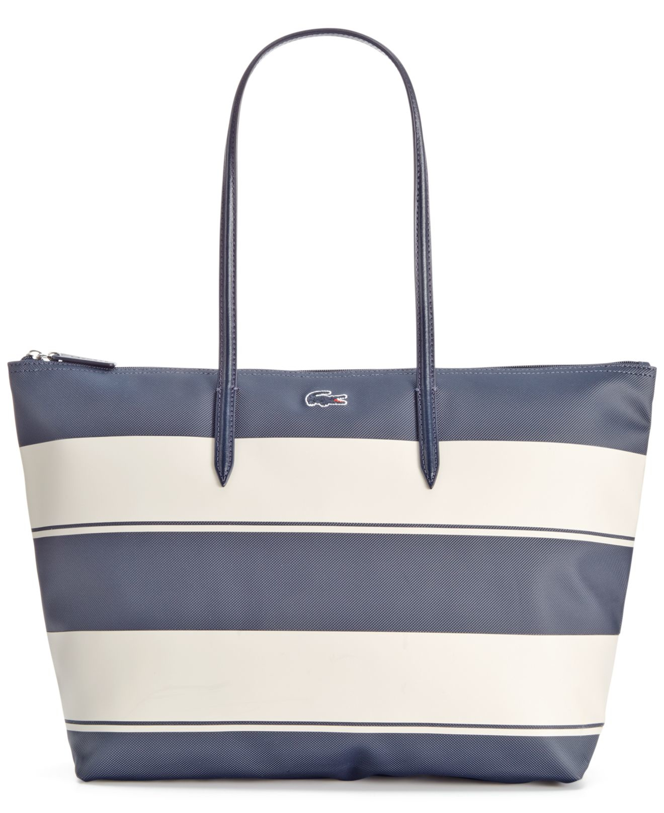 Lacoste Striped Tote Bag. LOVEVOOK Laptop Shoulder Work Tote Bag for