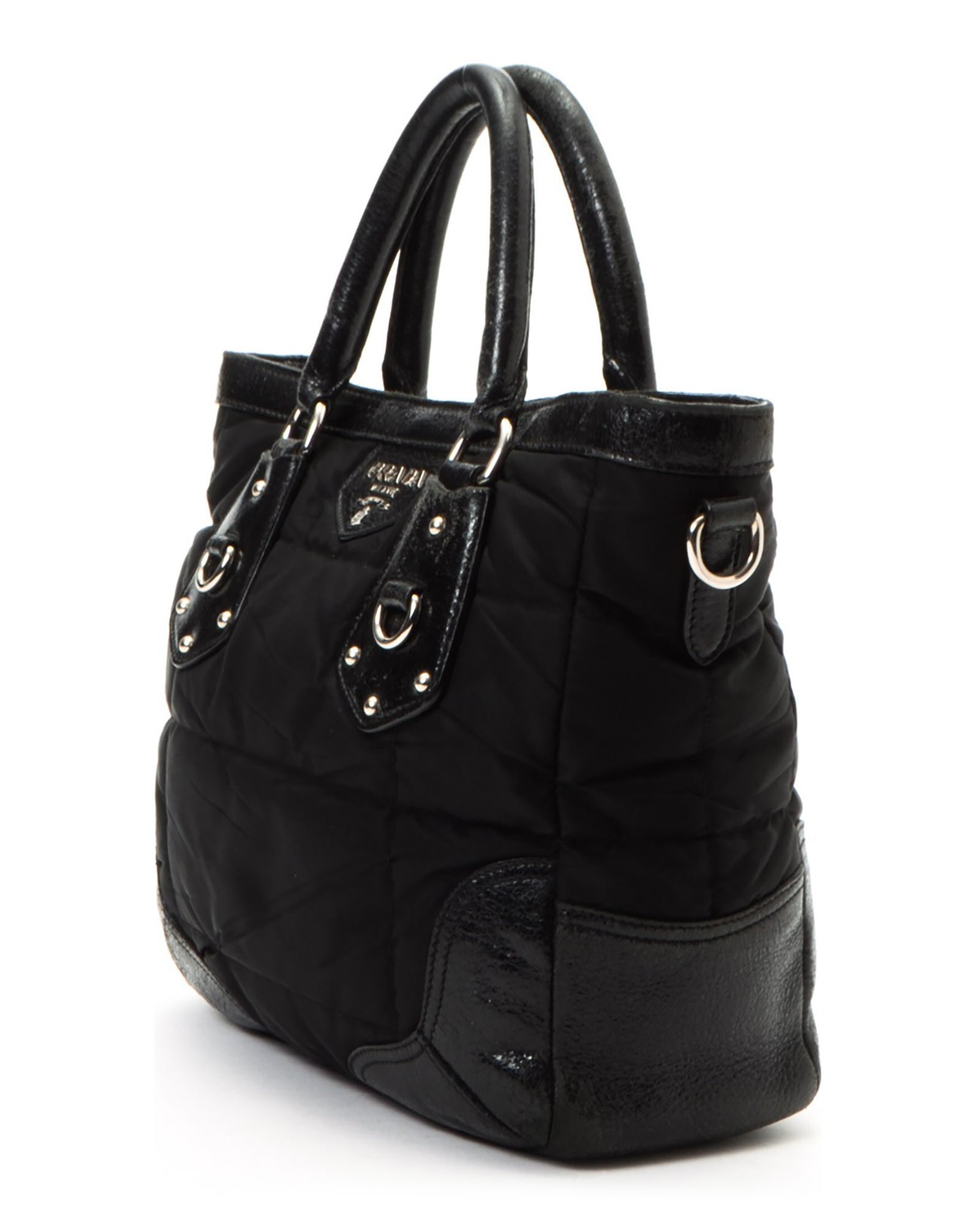 Prada Tessuto Tote - Vintage in Black | Lyst  