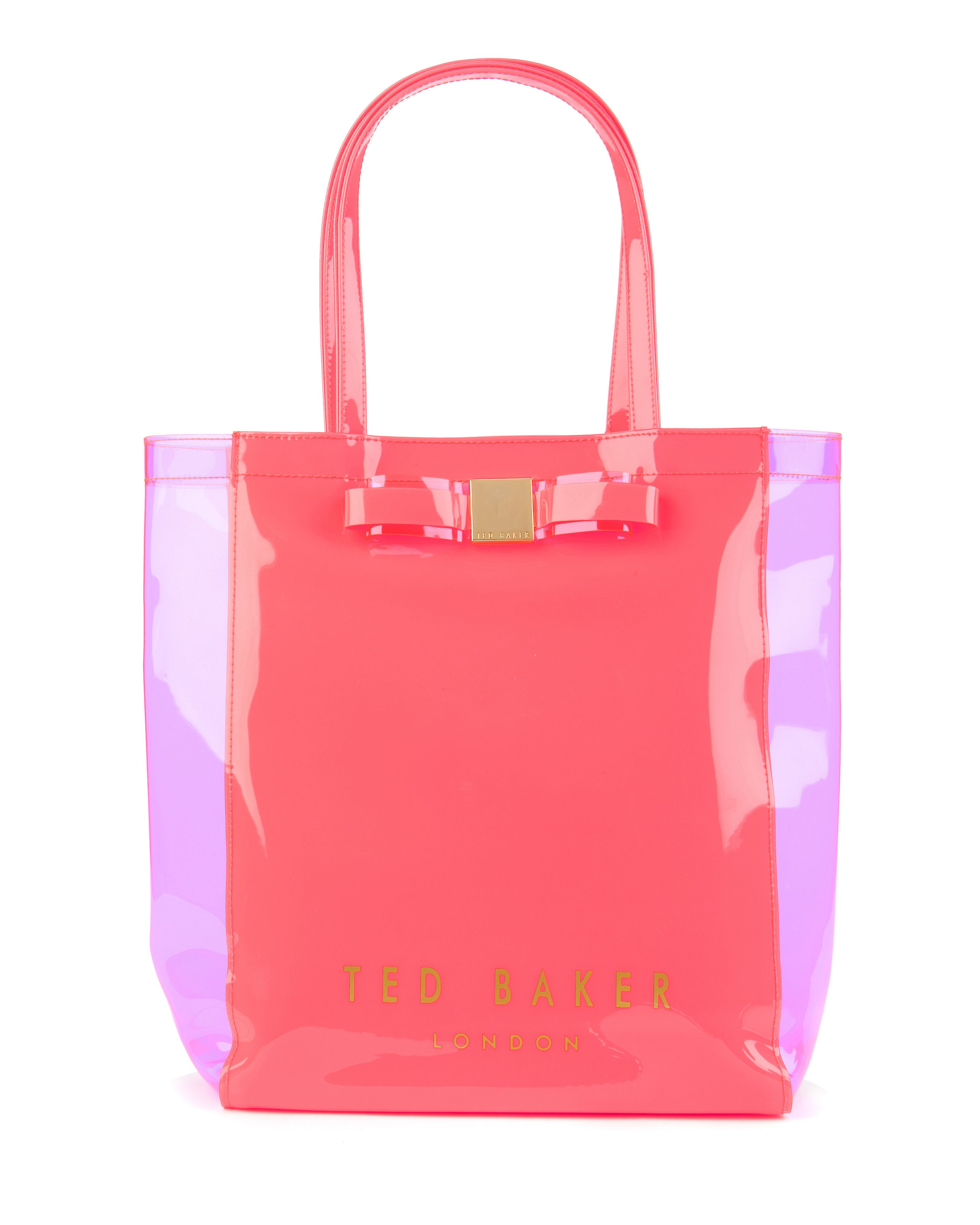 Ted Baker Tricon Large Bow Ikon Bag in Pink | Lyst
