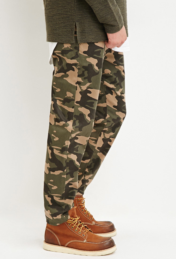 forever 21 camo joggers