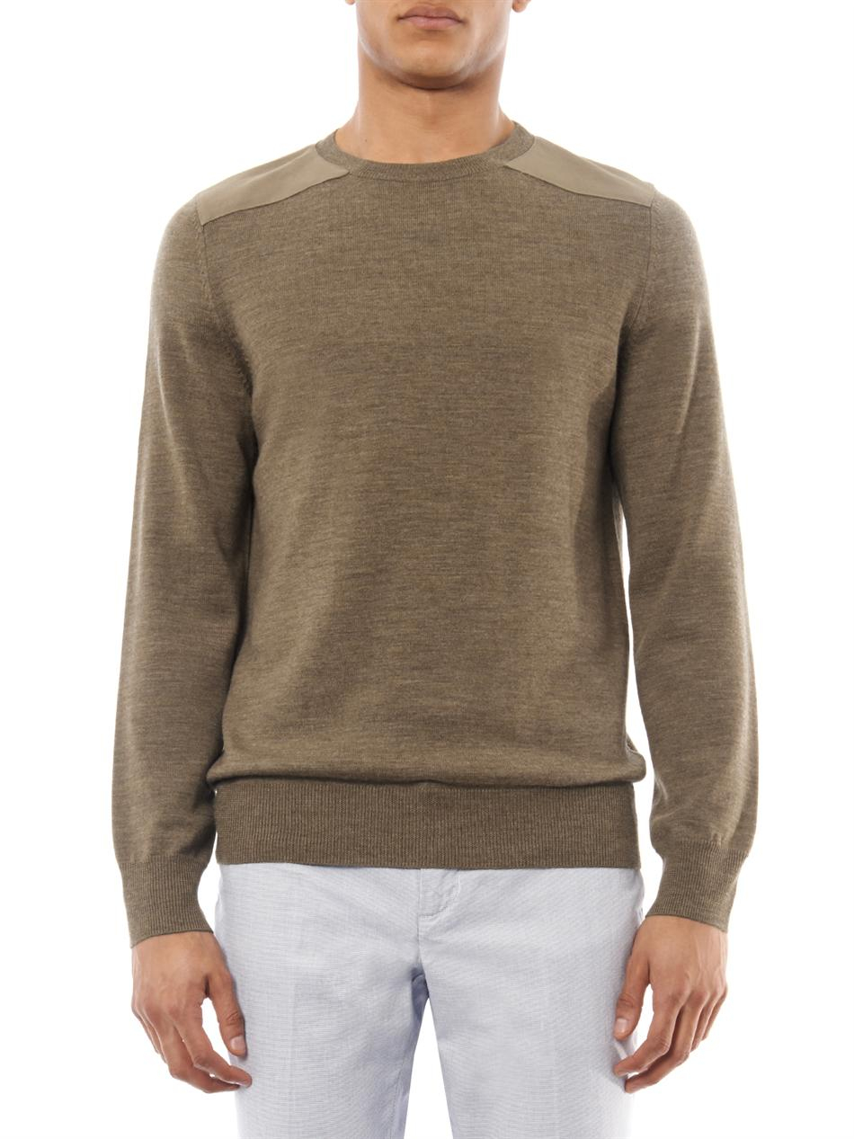 Army Brown Sweater - Army Military