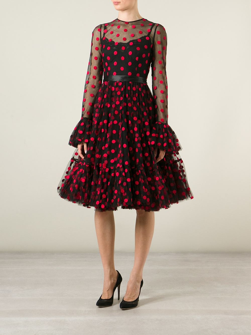 dolce gabbana polka dot